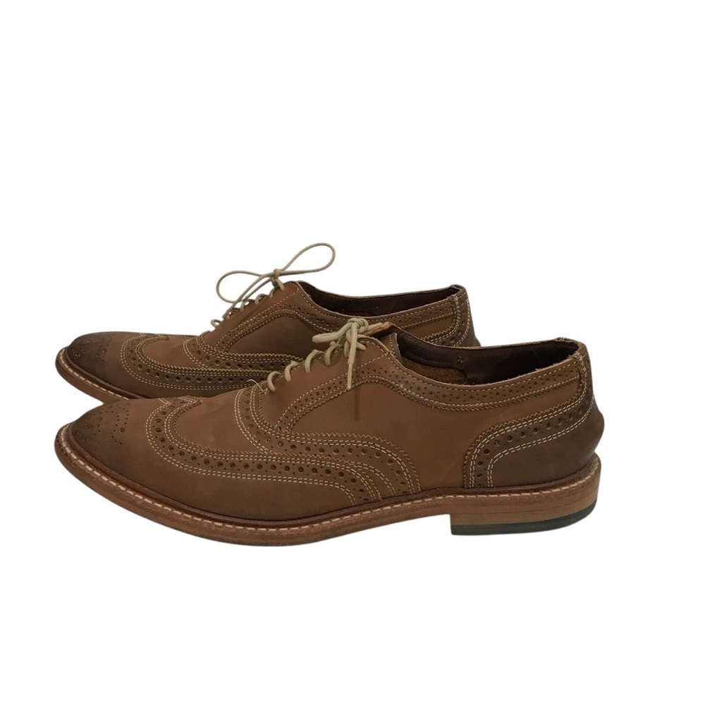 Allen Edmonds Neumok Dress Shoes Men’s 10D Brown Leather Wingtip Made USA